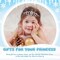 48 Pieces Girls Princess Crystal Tiara Crown, Silver Rhinestone Princess Crown, Tiaras for Girls Princess Bulk Queen Tiara Headband Hair Jewelry